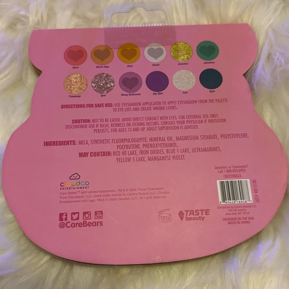 Care Bears Eyeshadow Palette